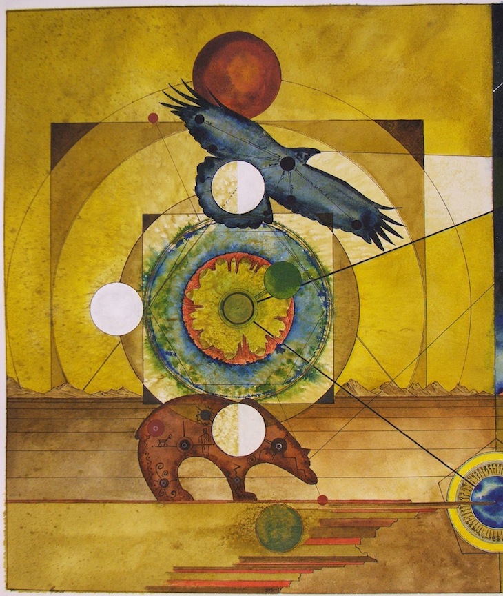 Earth and Moon Lodge Detail