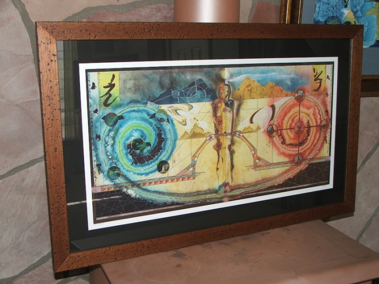 Framed 14x29 Inch Print (edition 44)